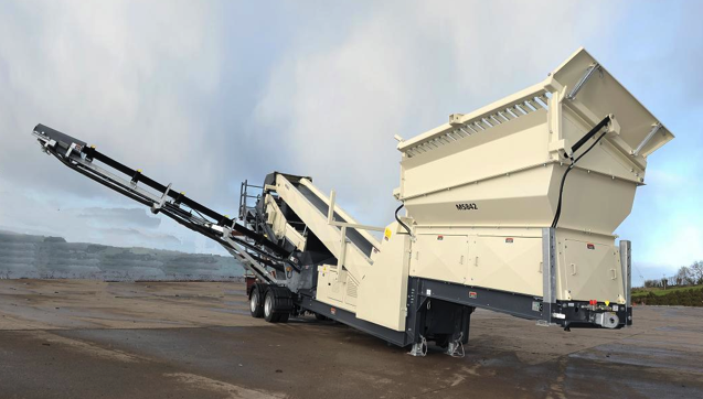 Pegasus MS842W Portable Aggregate Screener