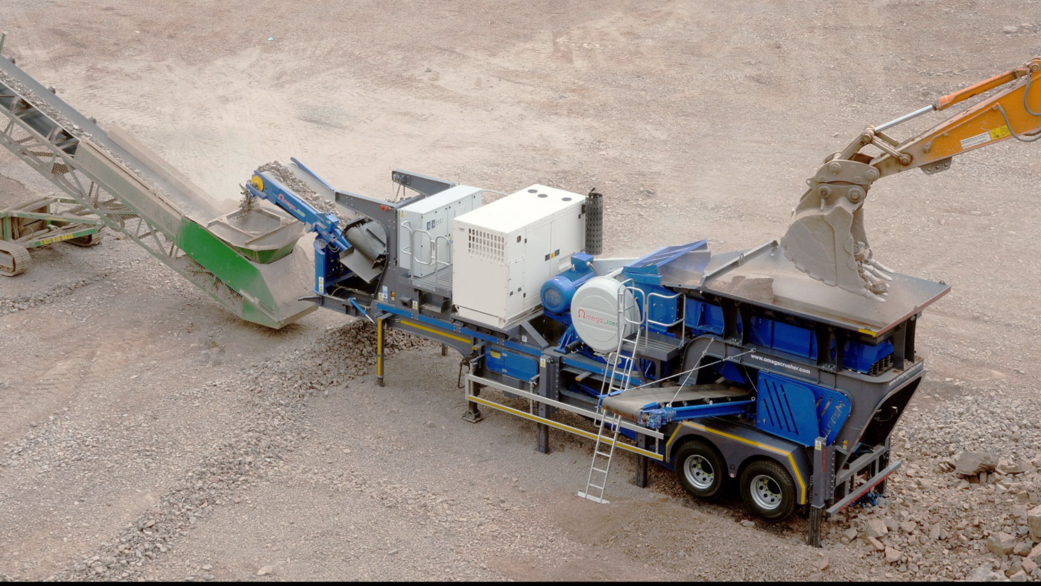 OMEGA J1065M Wheeled Crusher